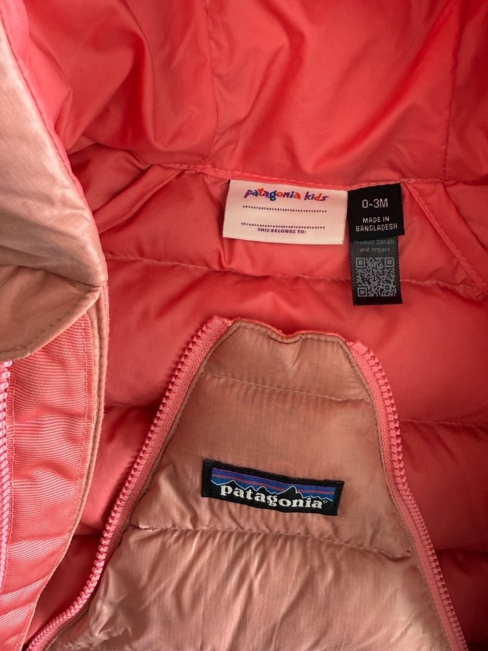 Patagonia Infant Down Bunting-
Dusty Rose Pink
